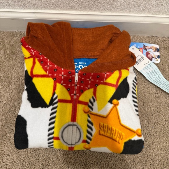 Disney Other - “New” Disney PixarToy Story Sheriff Woody Kids Hoodie size10/12